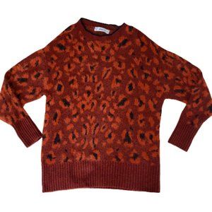 Zara Fuzzy  Eyelash Oversize Animal Sweater S